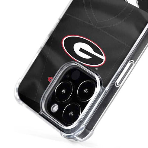 University of Georgia Black Jersey iPhone 15 Pro MagSafe Case